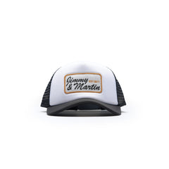 TRUCKER CAP BLACK WHITE TP042