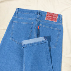 ORIGINAL 5 POCKET STRAIGHT STRETCH DENIM PANTS OG802-1